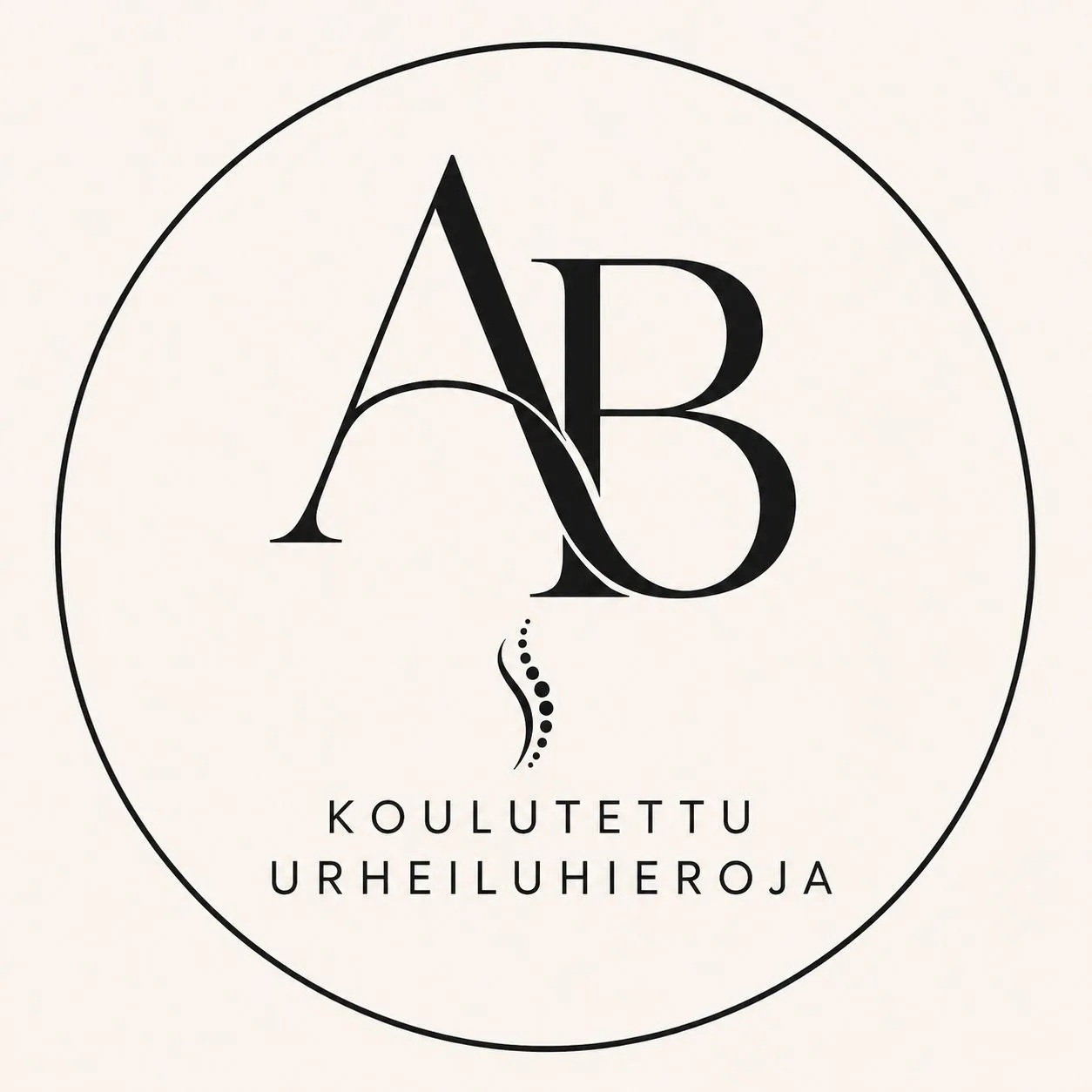 Ben — Koulutettu Hieroja logo